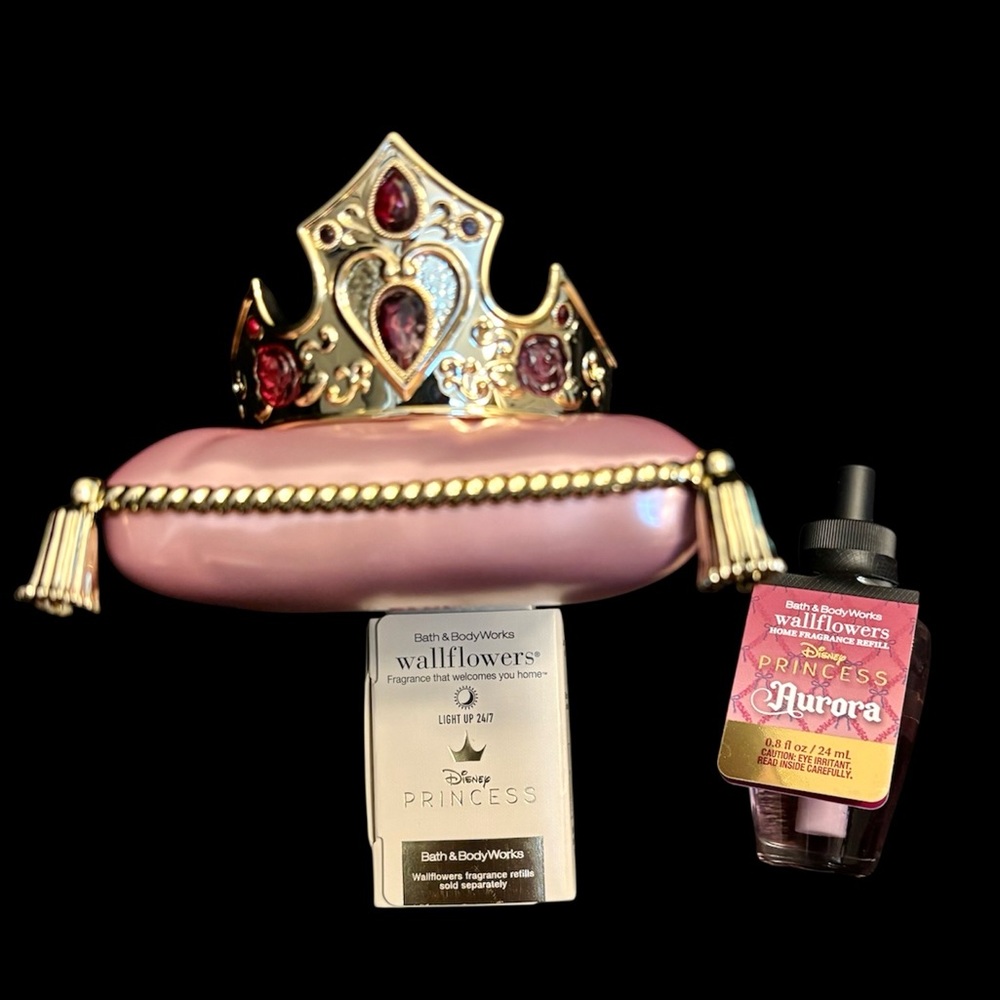 Aurora Disney Princess Crown Wallflower Plug & Refill by Bath & Body Works